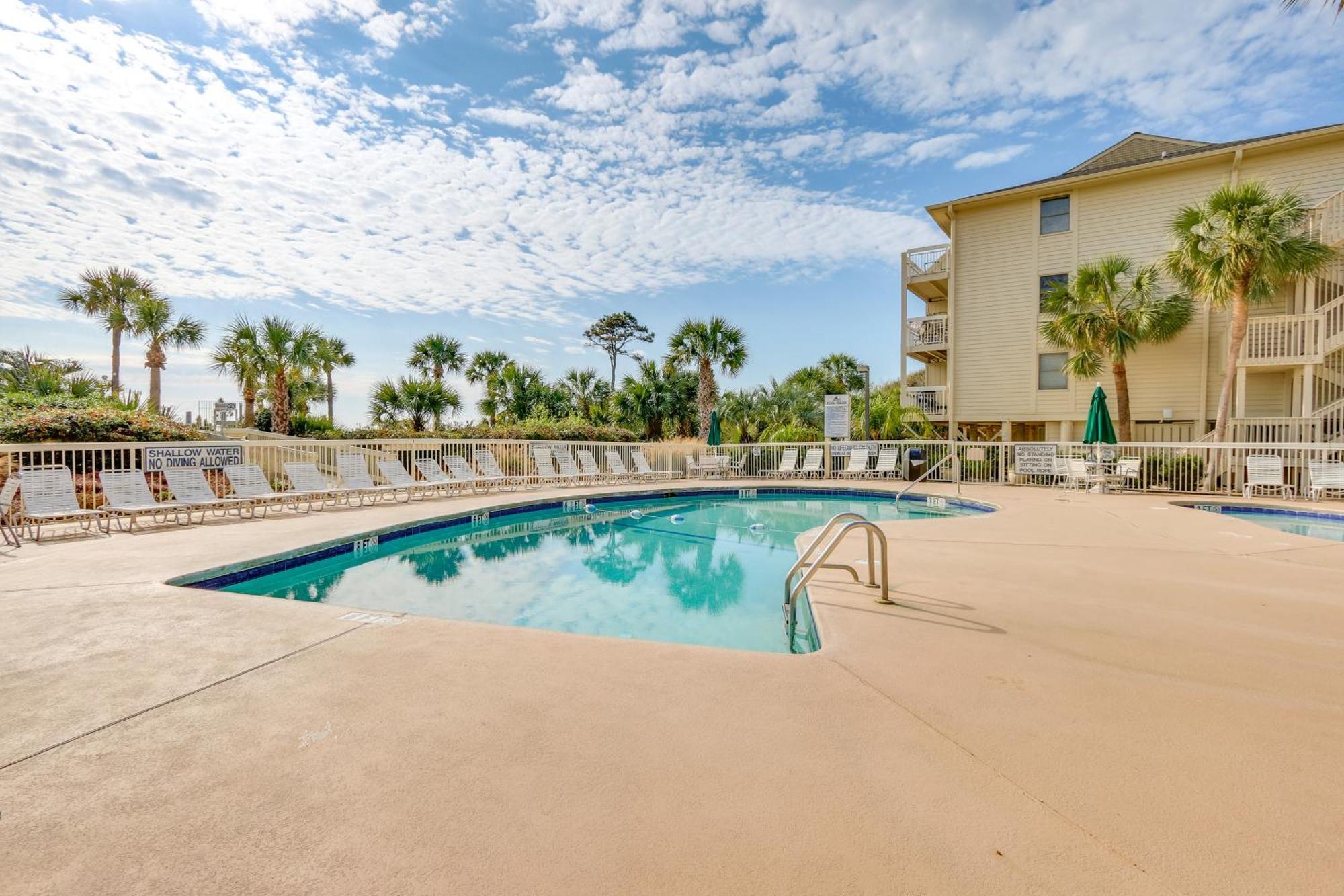 Vila Breakers Oceanfront Getaway With Amazing View And Pool Hilton Head Island Exteriér fotografie