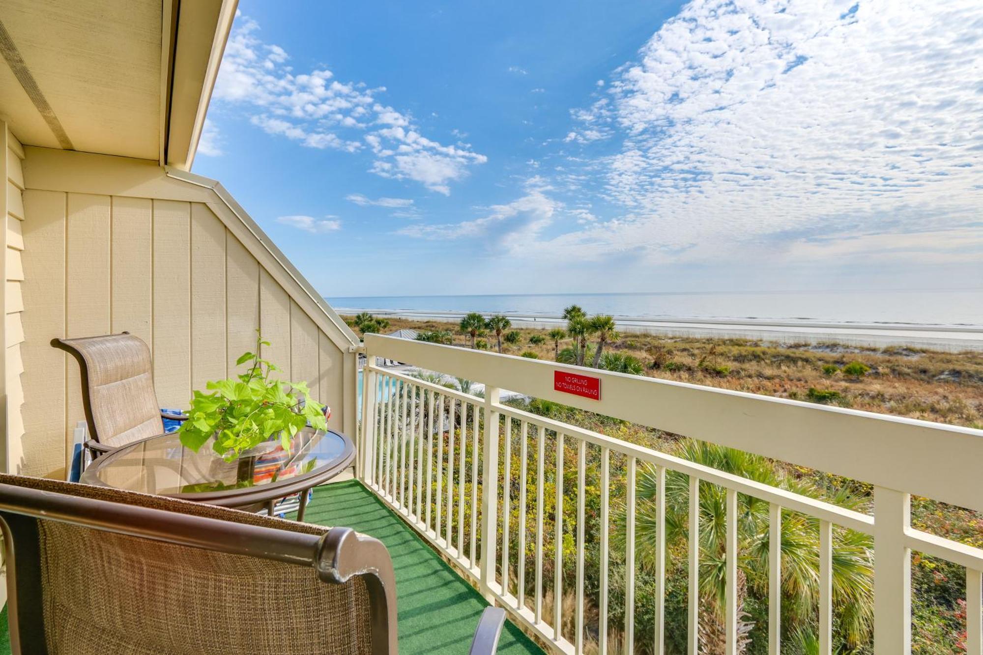 Vila Breakers Oceanfront Getaway With Amazing View And Pool Hilton Head Island Exteriér fotografie