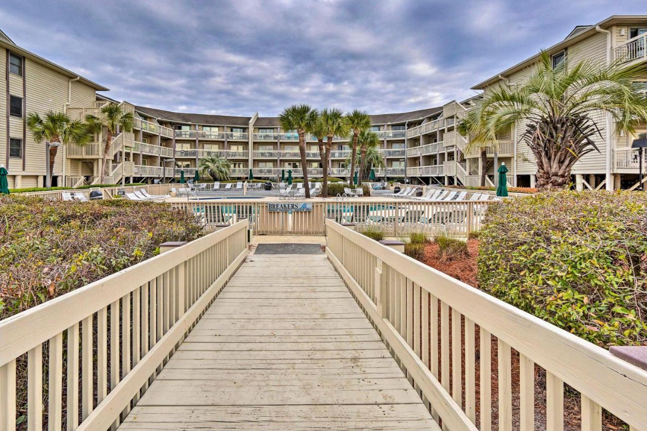 Vila Breakers Oceanfront Getaway With Amazing View And Pool Hilton Head Island Exteriér fotografie